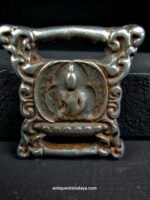 antique tibetan thogchag amulet top view