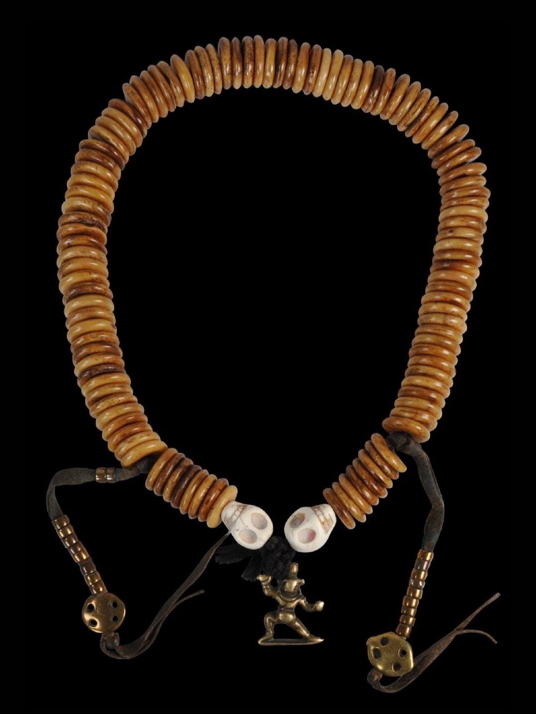Tibetan mala beads 108 beads, traditional Buddhist prayer beads used for meditation