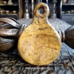 Antique OM Amulet with Chitipati Heads - Image 3