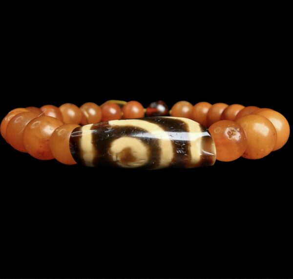 Dzi bead Ancient - Image 3