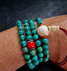 Turquoise Mala - Image 8