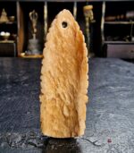 Kapala Amulet – Leg Bone Buddha Carving on Chittipati Skull - Image 3