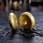Solid Gold Beads