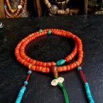 Coral & Turquoise Mala
