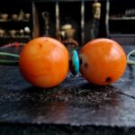 Hand-selected coral beads with a rich natural red hue.