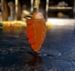 Agate leaf carving India 1000+ years old