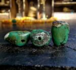 Tibetan turquoise bead 18th century