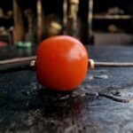 Antique Tibetan coral bead