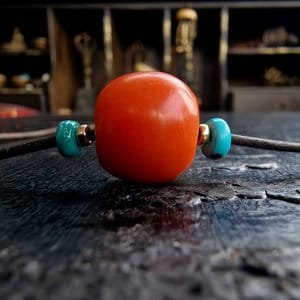 19th-century coral bead collector’s item