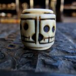 Unique Skull - Bone Bead - Image 2