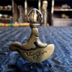 Antique Tibetan Kartika ritual chopper symbolic amulet