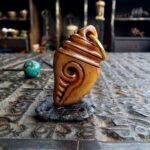 Rare 19th century kapala amulet from Tibet