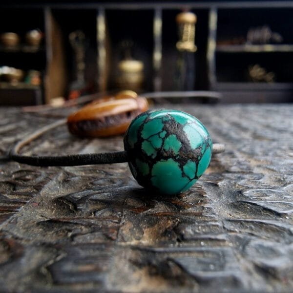 Rare 19th century kapala amulet