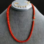 Coral Necklace full view