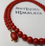 Coral Necklace and gold clasp