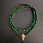 Unique Turquoise - Antique Tibetan Mala - Image 5