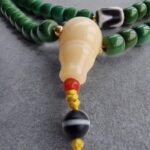 Unique Turquoise - Tibetan 108 Mala - Image 5