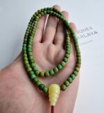 Unique Turquoise - Antique Tibetan Mala - Image 11
