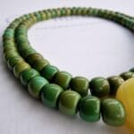 Unique Turquoise - Antique Tibetan Mala - Image 13