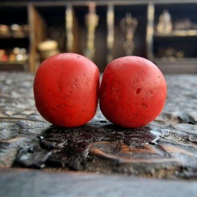 Antique Sherpa Coral, Tibetan glass beads, Tibetan antique Mala Prayer beads | old bodhi mala 108, Tibetan Turquoise, Dzi beads, Kapala mala