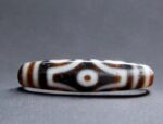 Unique Dzi - 6-Eye Tibetan Bead - Image 2