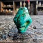 Unique Turquoise - Conch Shell Bead - Image 3