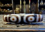 Unique Dzi - 6-Eye Tibetan Bead - Image 3