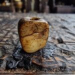 Unique Red Coral - Citipati Skull Mala - Image 8