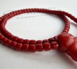 Unique Red Coral - Tibetan Mala Beads - Image 3