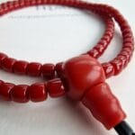 Unique Red Coral - Tibetan Mala Beads - Image 5