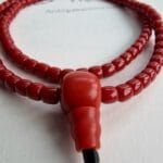 Unique Red Coral - Tibetan Mala Beads - Image 6