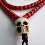 Unique Red - Coral Mala Necklace - Image 5