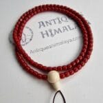 sherpa Coral Mala Necklace 108 - Image 4