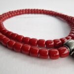 Unique Sherpa - Coral Mala Necklace - Image 3
