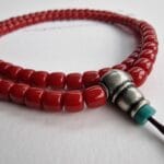 Unique Sherpa - Coral Mala Necklace - Image 5