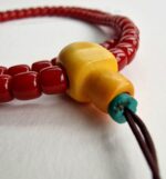 Red Coral Mala Necklace Prayer Beads - Image 4