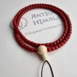 sherpa Coral Mala Necklace 108 - Image 5