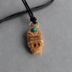 Unique Chittipati Bone Carving - Antique Tibetan - Image 3