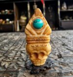 Unique Chittipati Bone Carving - Antique Tibetan - Image 4