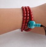 Unique Red - Coral Prayer Beads - Image 3