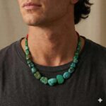Authentic 18th Century Tibetan Turquoise Necklace - Image 12