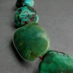 Authentic 18th Century Tibetan Turquoise Necklace - Image 3