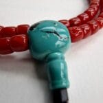 Unique Red - Coral Prayer Beads - Image 8