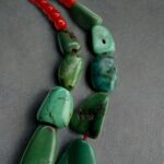 Authentic 18th Century Tibetan Turquoise Necklace - Image 16