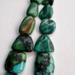 Authentic 18th Century Tibetan Turquoise Necklace - Image 18
