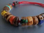 Antique Kapala Bone Bracelet - Authentic Tibetan Artefact - Image 6