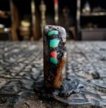 Antique Kapala Skull Amulet - Authentic from Tibetan - Image 3