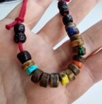 Antique Kapala Bone Bracelet - Authentic Tibetan Artefact - Image 2