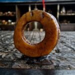 Tibetan Kapala Yogi Hair Ring – Coral & Turquoise Inlaid Ritual Amulet - Image 7