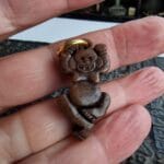 Kapala Skull Amulet - Tibetan buddhist artefact - Image 8